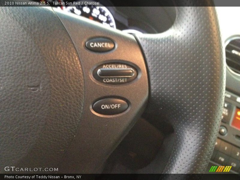 Tuscan Sun Red / Charcoal 2010 Nissan Altima 2.5 S