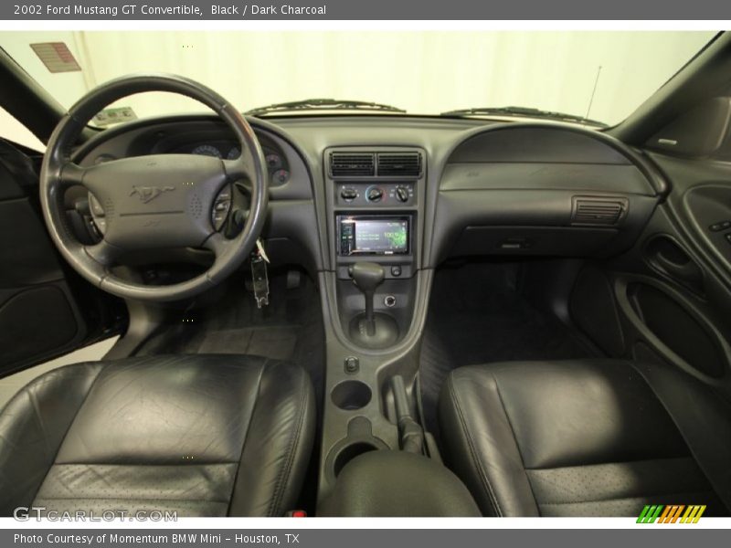 Black / Dark Charcoal 2002 Ford Mustang GT Convertible