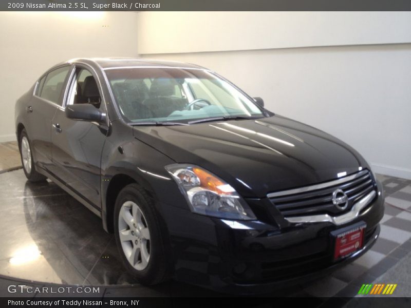 Super Black / Charcoal 2009 Nissan Altima 2.5 SL