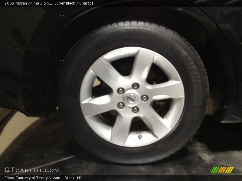 Super Black / Charcoal 2009 Nissan Altima 2.5 SL