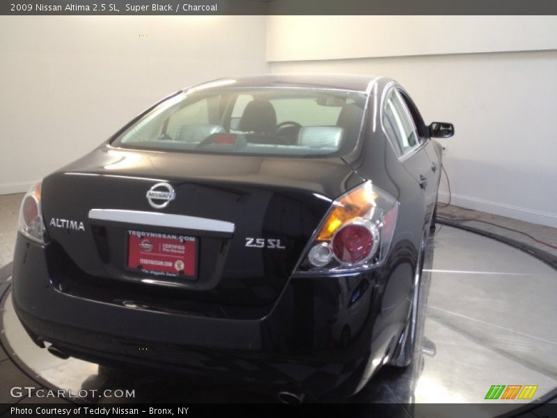 Super Black / Charcoal 2009 Nissan Altima 2.5 SL