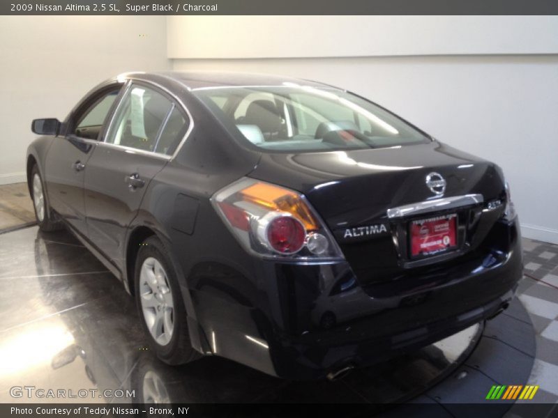 Super Black / Charcoal 2009 Nissan Altima 2.5 SL