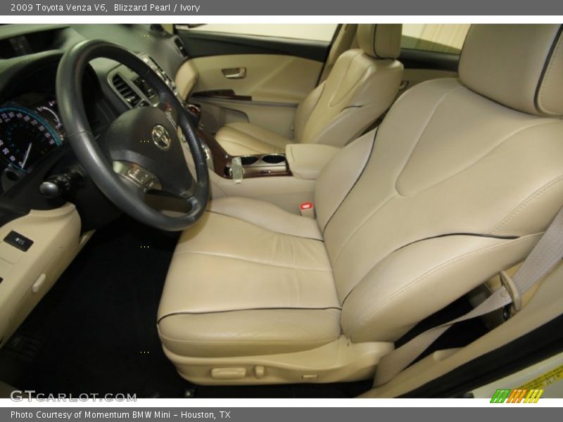 Blizzard Pearl / Ivory 2009 Toyota Venza V6