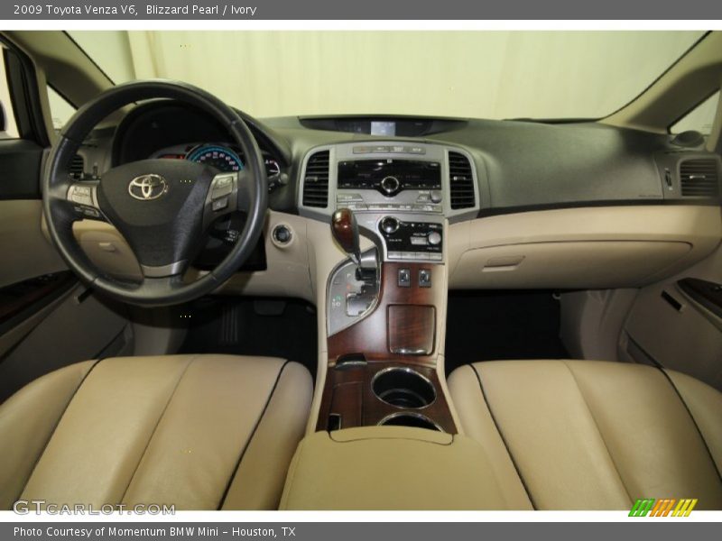 Blizzard Pearl / Ivory 2009 Toyota Venza V6