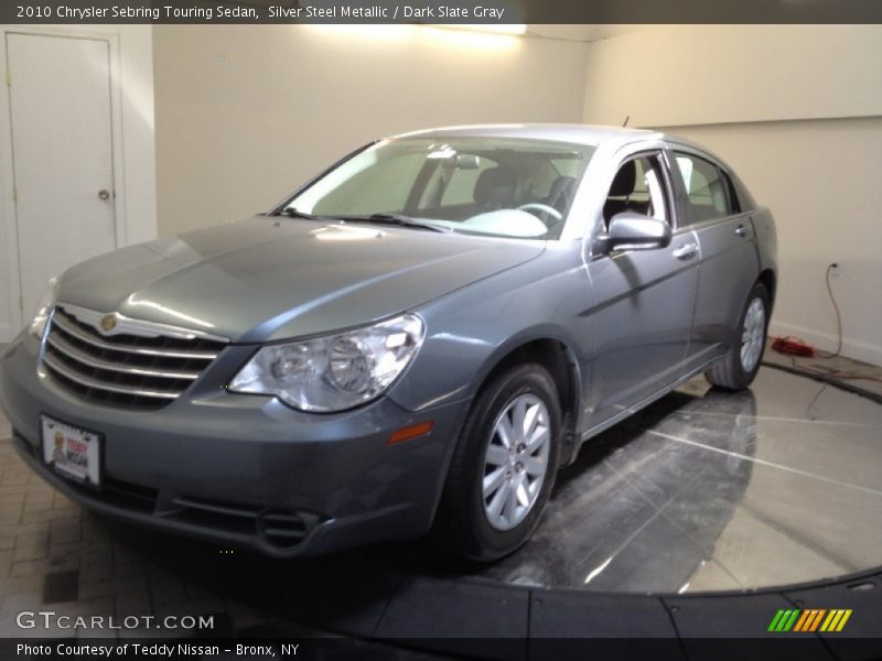Silver Steel Metallic / Dark Slate Gray 2010 Chrysler Sebring Touring Sedan