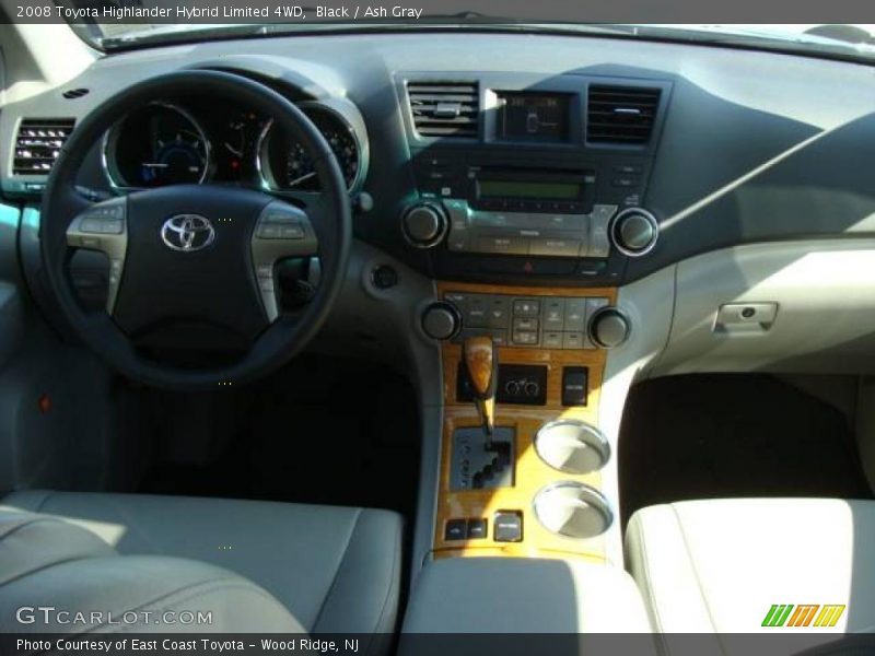 Black / Ash Gray 2008 Toyota Highlander Hybrid Limited 4WD