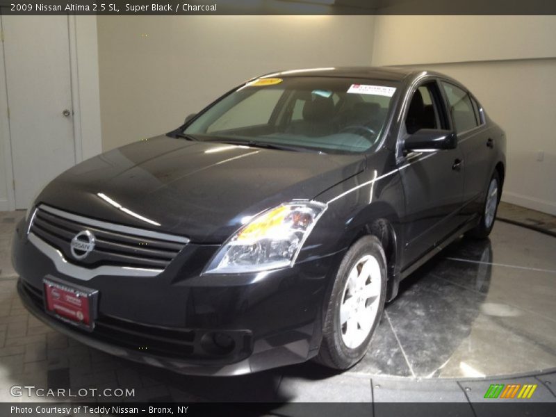 Super Black / Charcoal 2009 Nissan Altima 2.5 SL