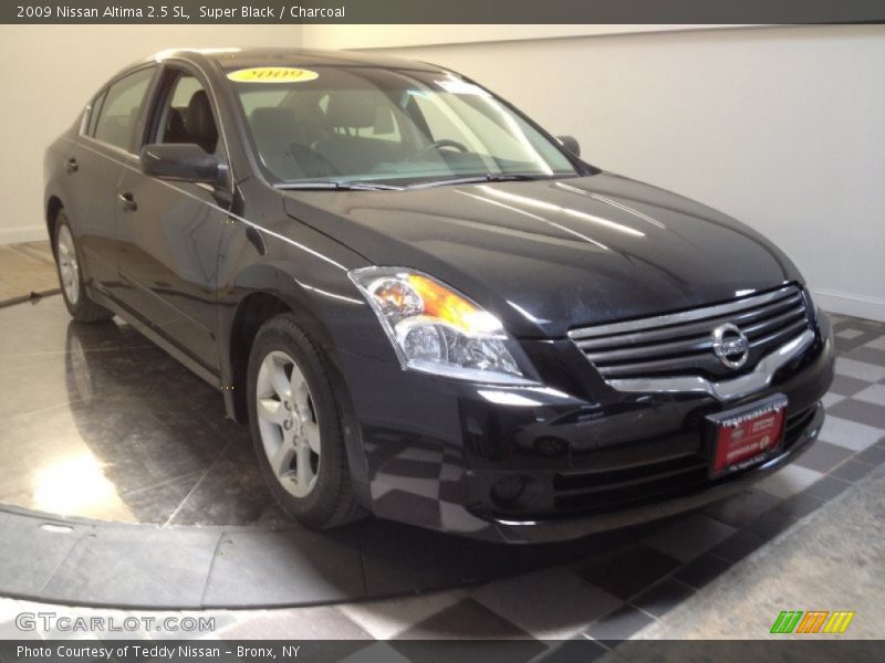 Super Black / Charcoal 2009 Nissan Altima 2.5 SL