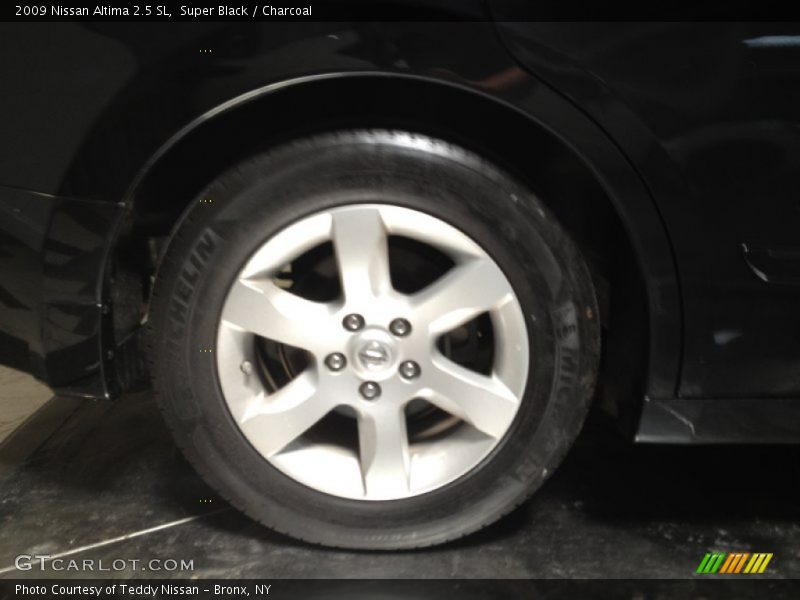 Super Black / Charcoal 2009 Nissan Altima 2.5 SL