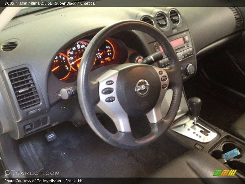 Super Black / Charcoal 2009 Nissan Altima 2.5 SL