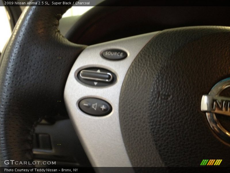 Super Black / Charcoal 2009 Nissan Altima 2.5 SL