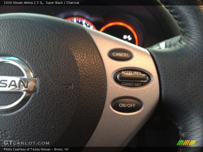 Super Black / Charcoal 2009 Nissan Altima 2.5 SL