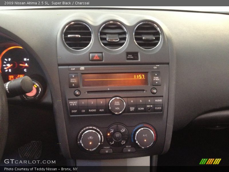 Super Black / Charcoal 2009 Nissan Altima 2.5 SL
