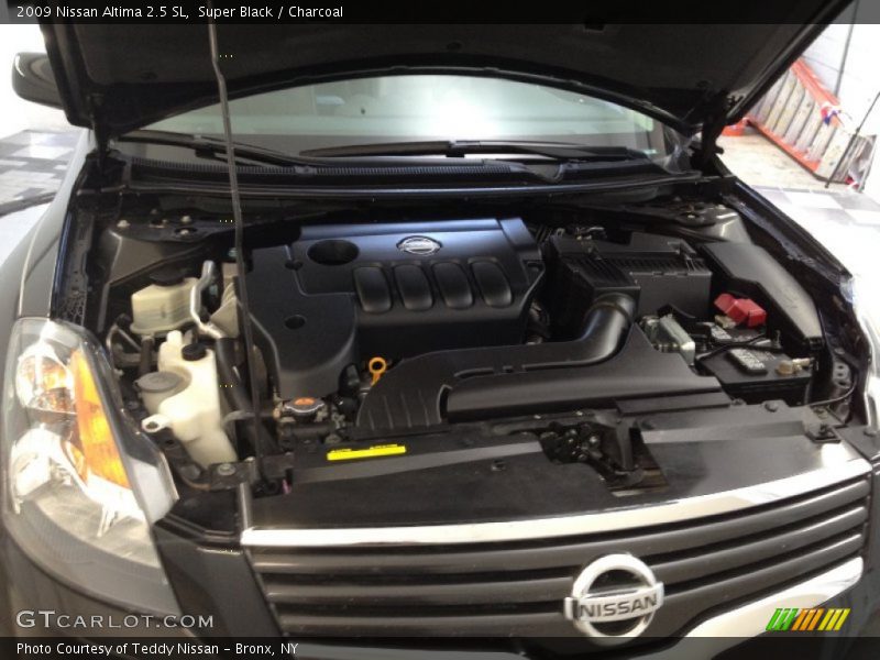 Super Black / Charcoal 2009 Nissan Altima 2.5 SL