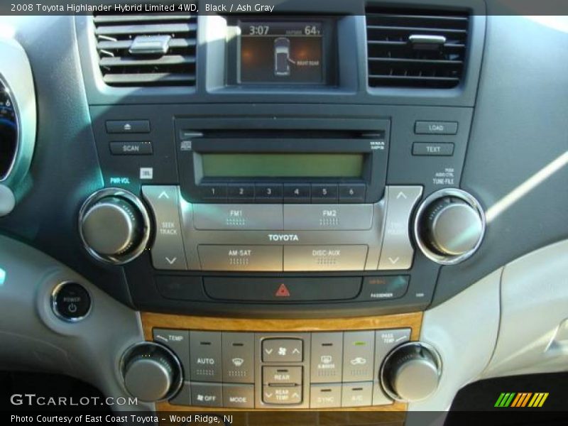 Black / Ash Gray 2008 Toyota Highlander Hybrid Limited 4WD