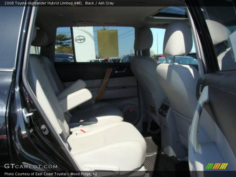 Black / Ash Gray 2008 Toyota Highlander Hybrid Limited 4WD
