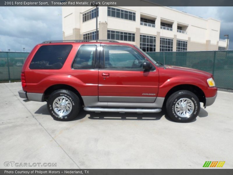 Toreador Red Metallic / Dark Graphite 2001 Ford Explorer Sport