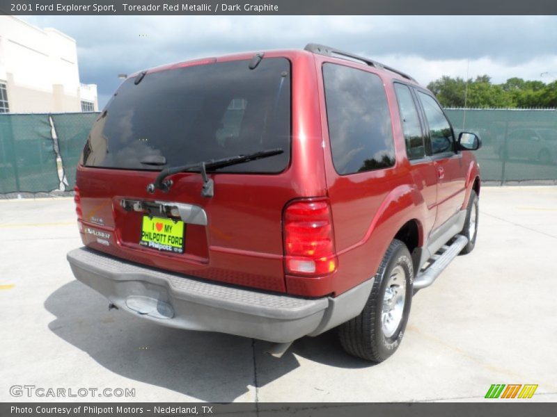 Toreador Red Metallic / Dark Graphite 2001 Ford Explorer Sport