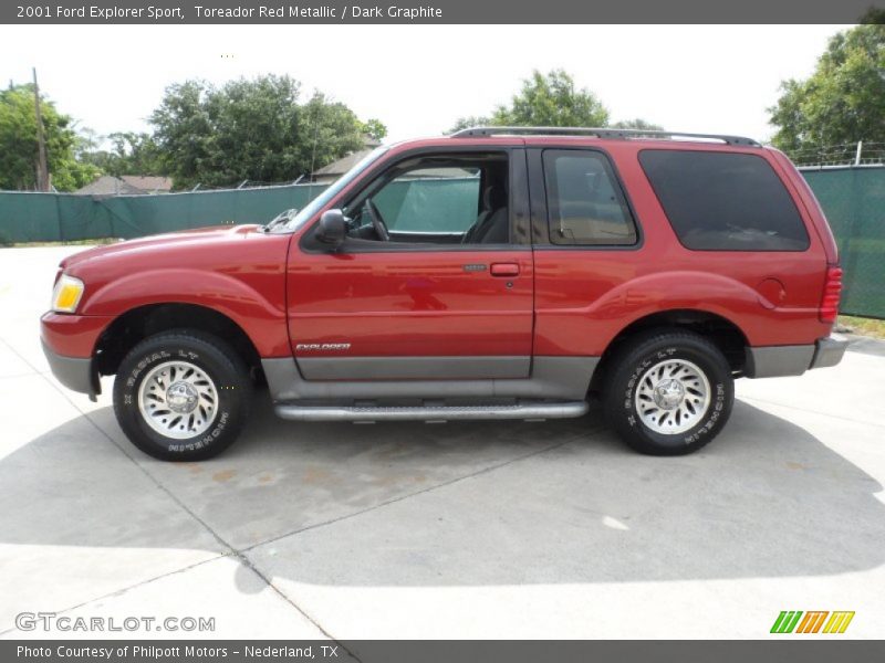 Toreador Red Metallic / Dark Graphite 2001 Ford Explorer Sport