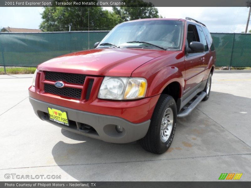 Toreador Red Metallic / Dark Graphite 2001 Ford Explorer Sport