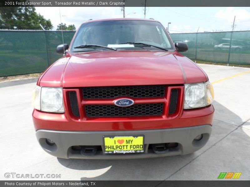 Toreador Red Metallic / Dark Graphite 2001 Ford Explorer Sport