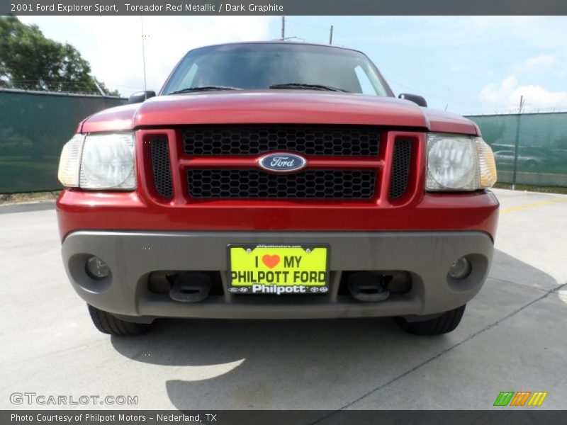 Toreador Red Metallic / Dark Graphite 2001 Ford Explorer Sport