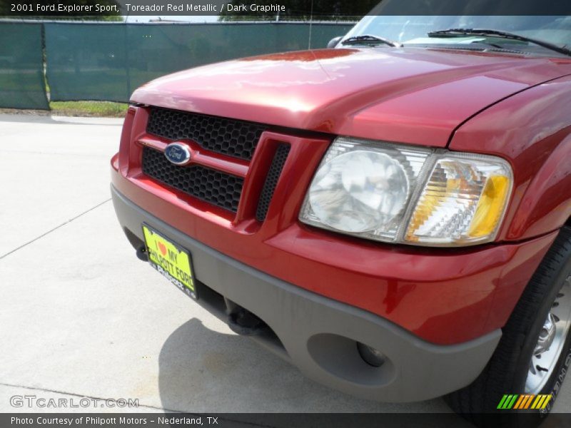 Toreador Red Metallic / Dark Graphite 2001 Ford Explorer Sport