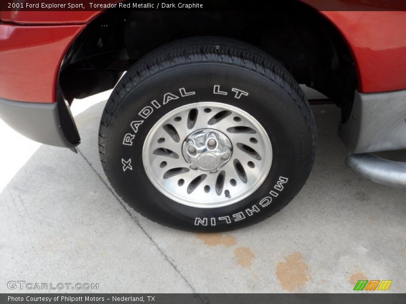 Toreador Red Metallic / Dark Graphite 2001 Ford Explorer Sport