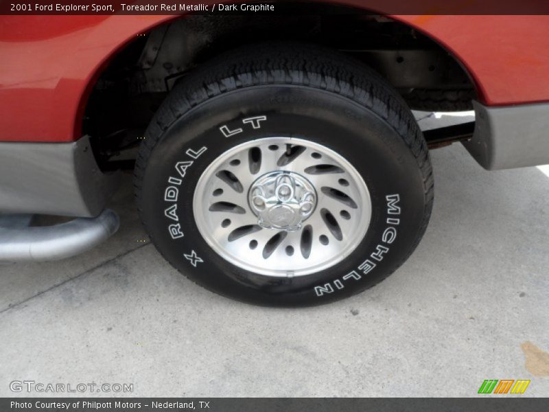 Toreador Red Metallic / Dark Graphite 2001 Ford Explorer Sport