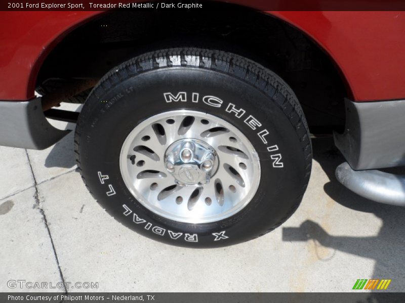 Toreador Red Metallic / Dark Graphite 2001 Ford Explorer Sport
