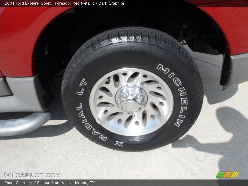 Toreador Red Metallic / Dark Graphite 2001 Ford Explorer Sport