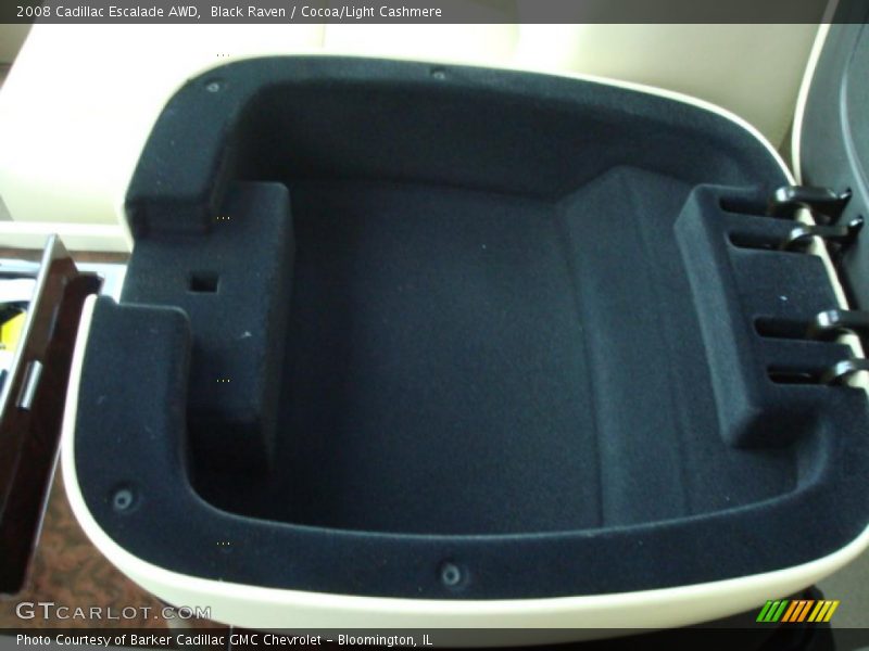 Black Raven / Cocoa/Light Cashmere 2008 Cadillac Escalade AWD