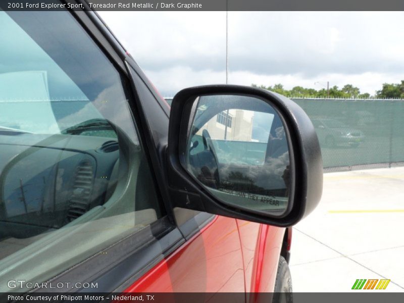 Toreador Red Metallic / Dark Graphite 2001 Ford Explorer Sport