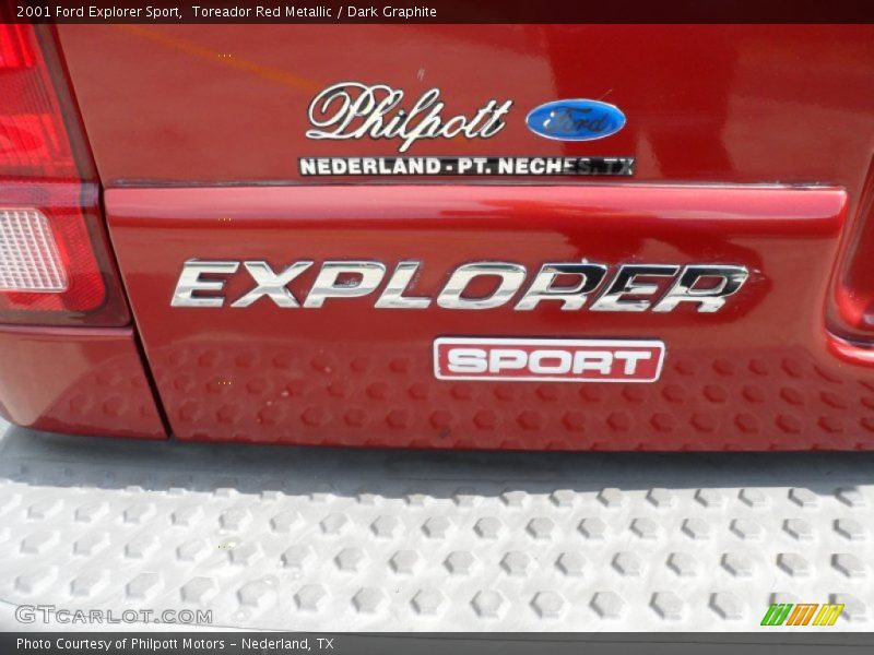 Toreador Red Metallic / Dark Graphite 2001 Ford Explorer Sport