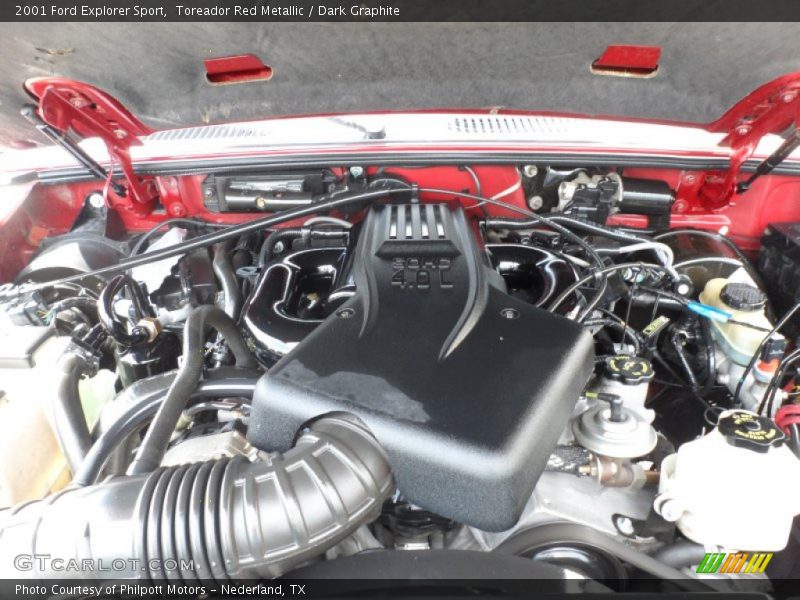 Toreador Red Metallic / Dark Graphite 2001 Ford Explorer Sport