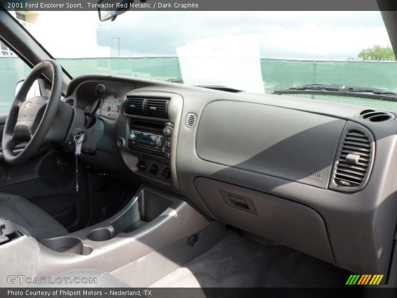 Toreador Red Metallic / Dark Graphite 2001 Ford Explorer Sport