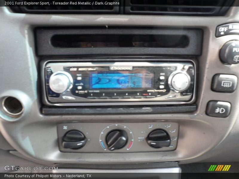 Toreador Red Metallic / Dark Graphite 2001 Ford Explorer Sport