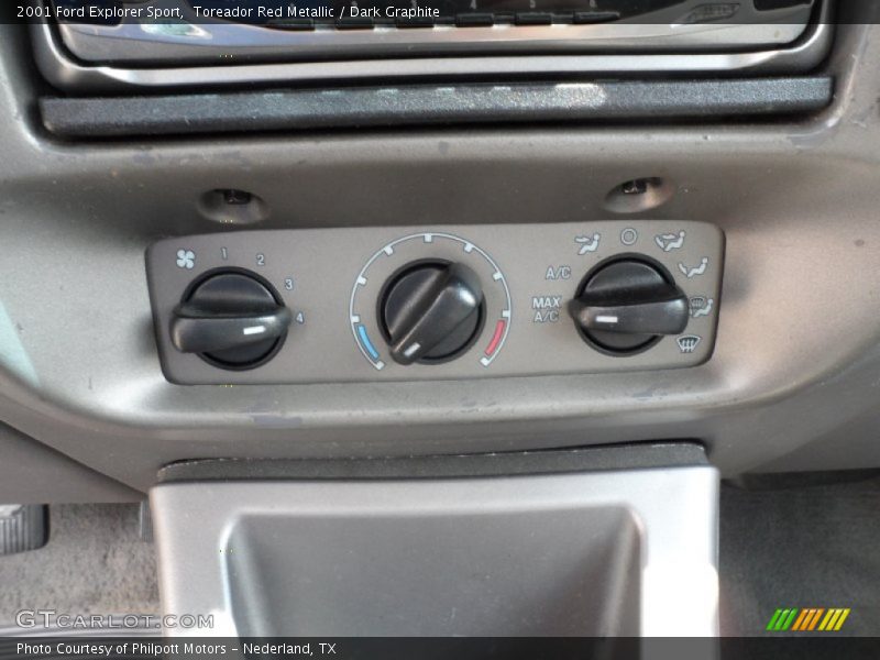 Toreador Red Metallic / Dark Graphite 2001 Ford Explorer Sport