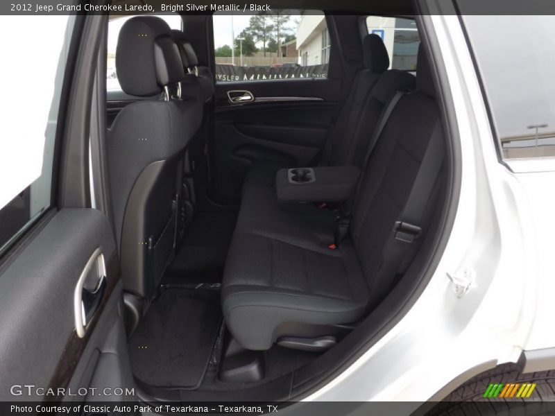 Bright Silver Metallic / Black 2012 Jeep Grand Cherokee Laredo