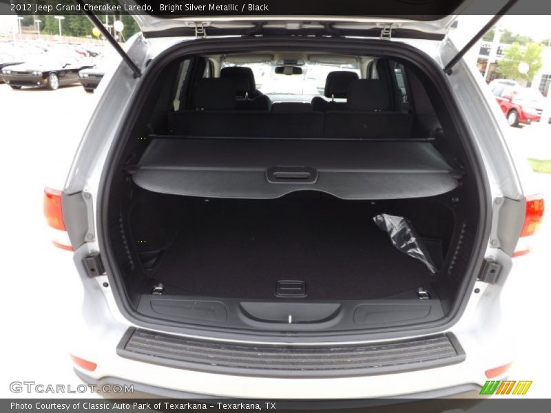 Bright Silver Metallic / Black 2012 Jeep Grand Cherokee Laredo