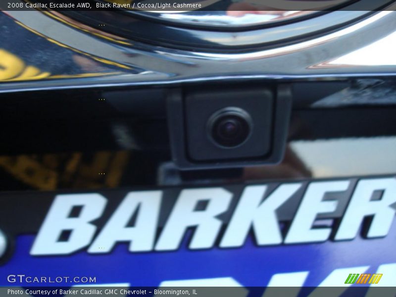 Black Raven / Cocoa/Light Cashmere 2008 Cadillac Escalade AWD