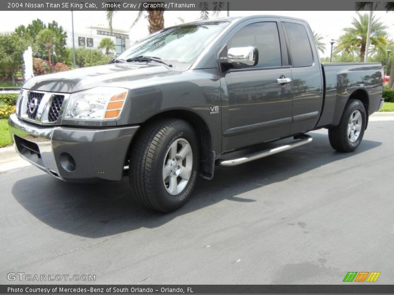 Smoke Gray / Graphite/Titanium 2004 Nissan Titan SE King Cab
