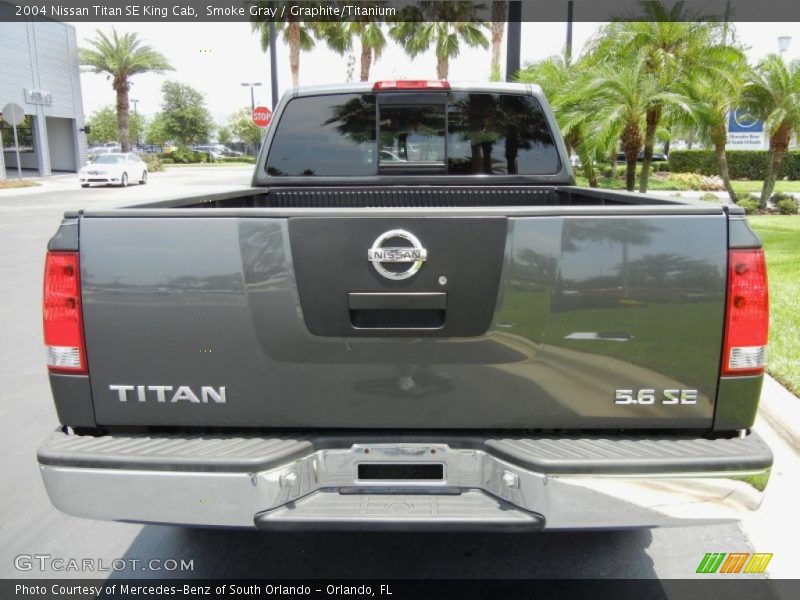Smoke Gray / Graphite/Titanium 2004 Nissan Titan SE King Cab