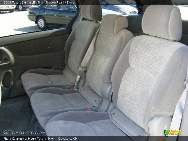 Silver Shadow Pearl / Stone 2008 Toyota Sienna LE