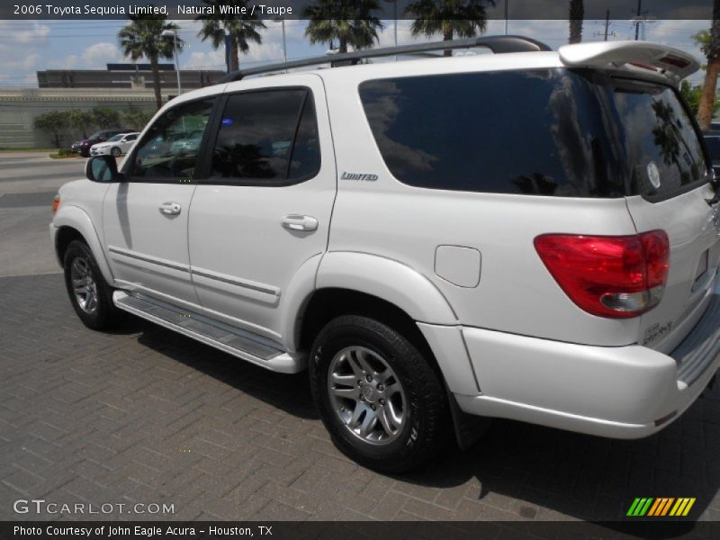 Natural White / Taupe 2006 Toyota Sequoia Limited