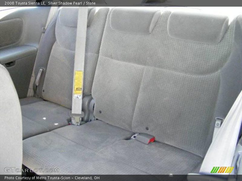 Silver Shadow Pearl / Stone 2008 Toyota Sienna LE