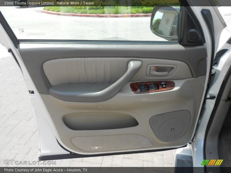 Natural White / Taupe 2006 Toyota Sequoia Limited