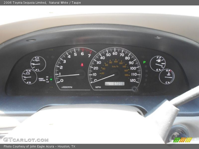 Natural White / Taupe 2006 Toyota Sequoia Limited