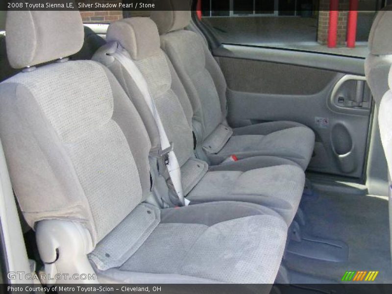 Silver Shadow Pearl / Stone 2008 Toyota Sienna LE
