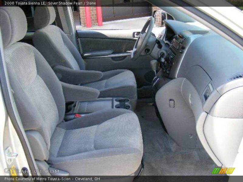Silver Shadow Pearl / Stone 2008 Toyota Sienna LE